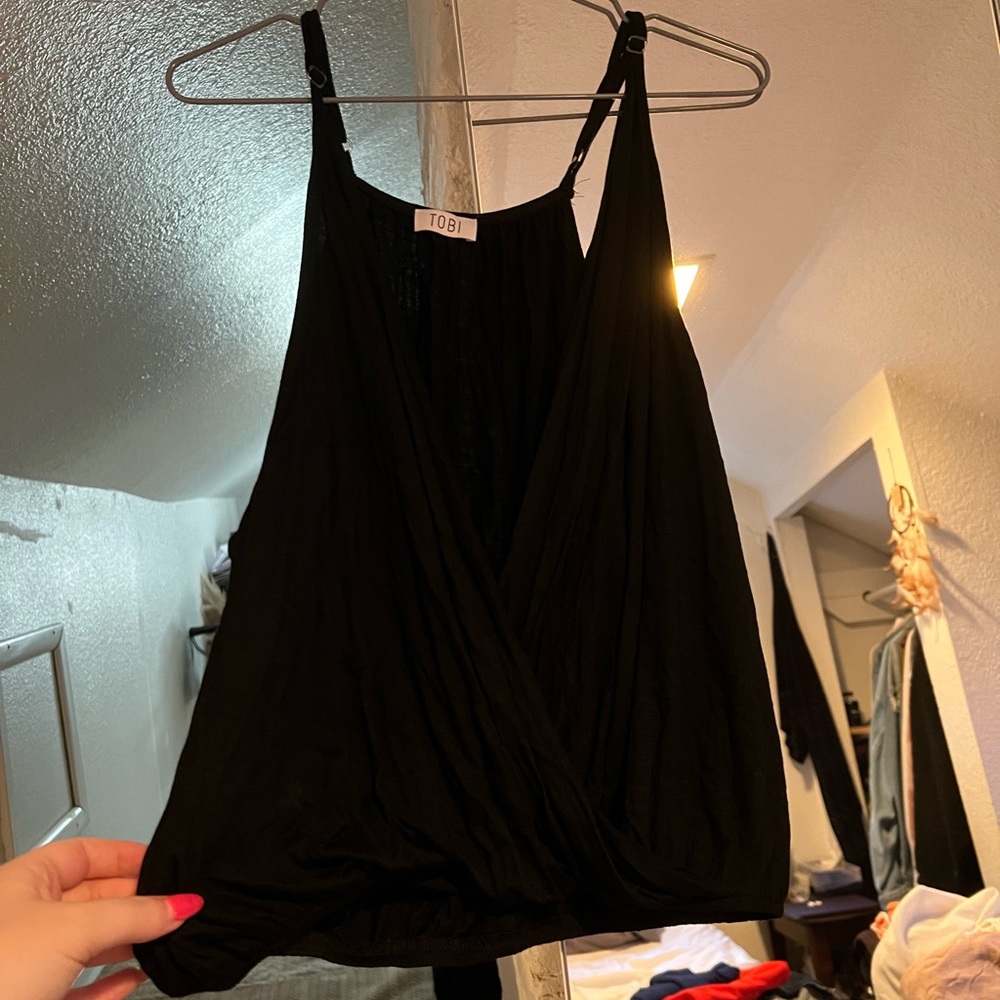 Open Front Tank Top